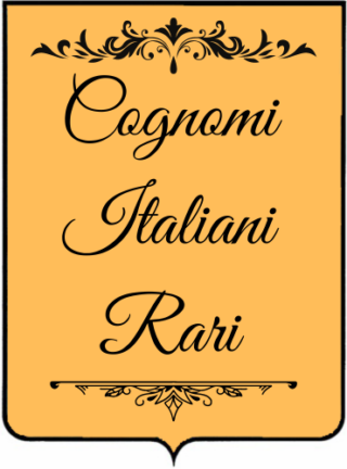 Cognomi italiani rari