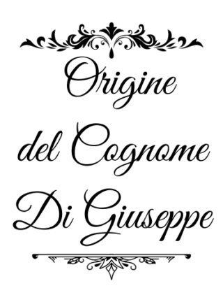 Di Giuseppe - genealogia del cognome