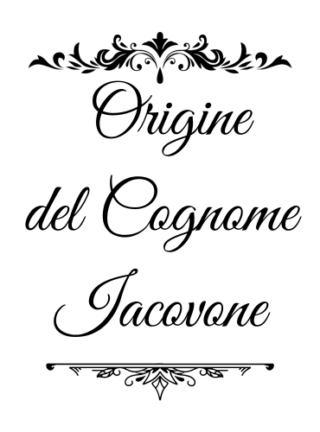 Iacovone - genealogia del cognome