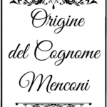 Menconi – genealogia del cognome